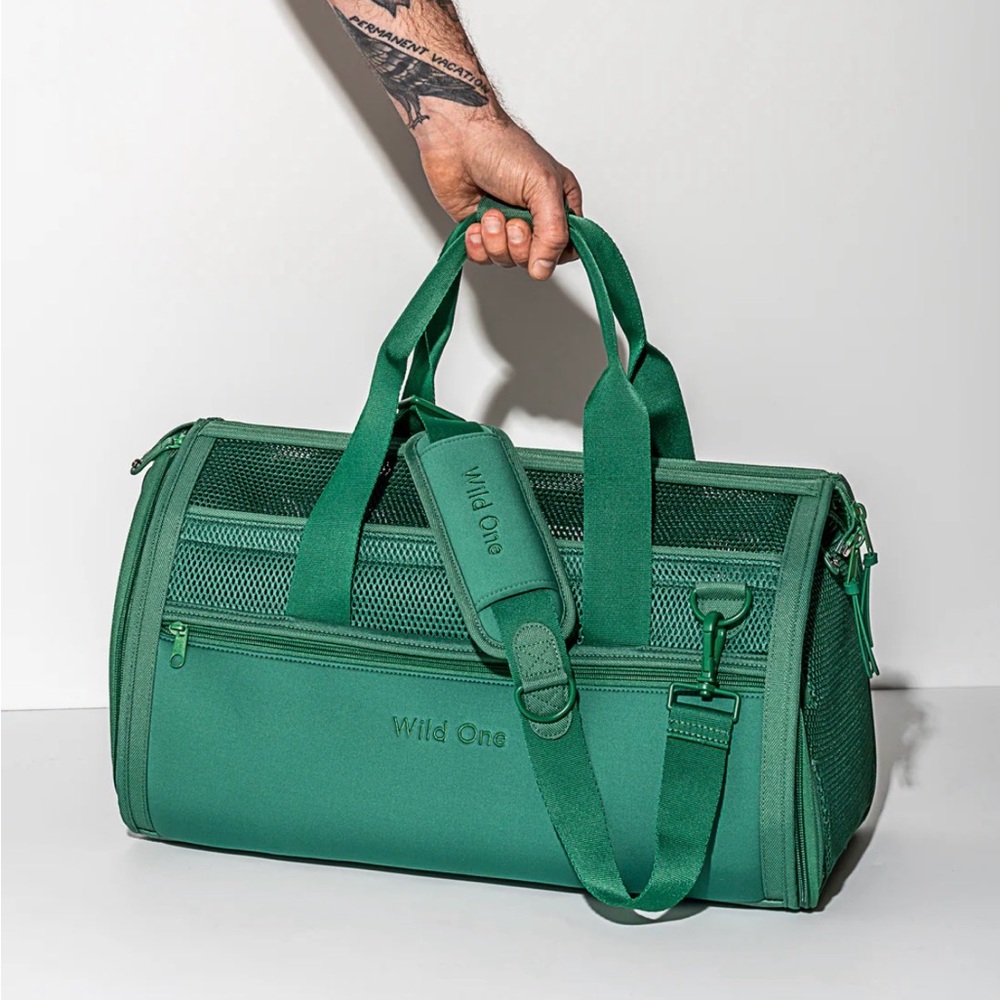 Wild One Green Dog Travel Carrier